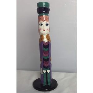 Ganz Ceramic Vase Susan Paley Gina Candle Holder